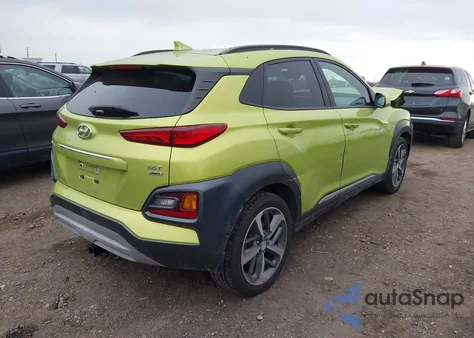 2020 Hyundai Kona Limited из США, поврежденный, VIN KM8K3CA56LU465807